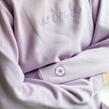 Witch Sweatshirt in Lavender