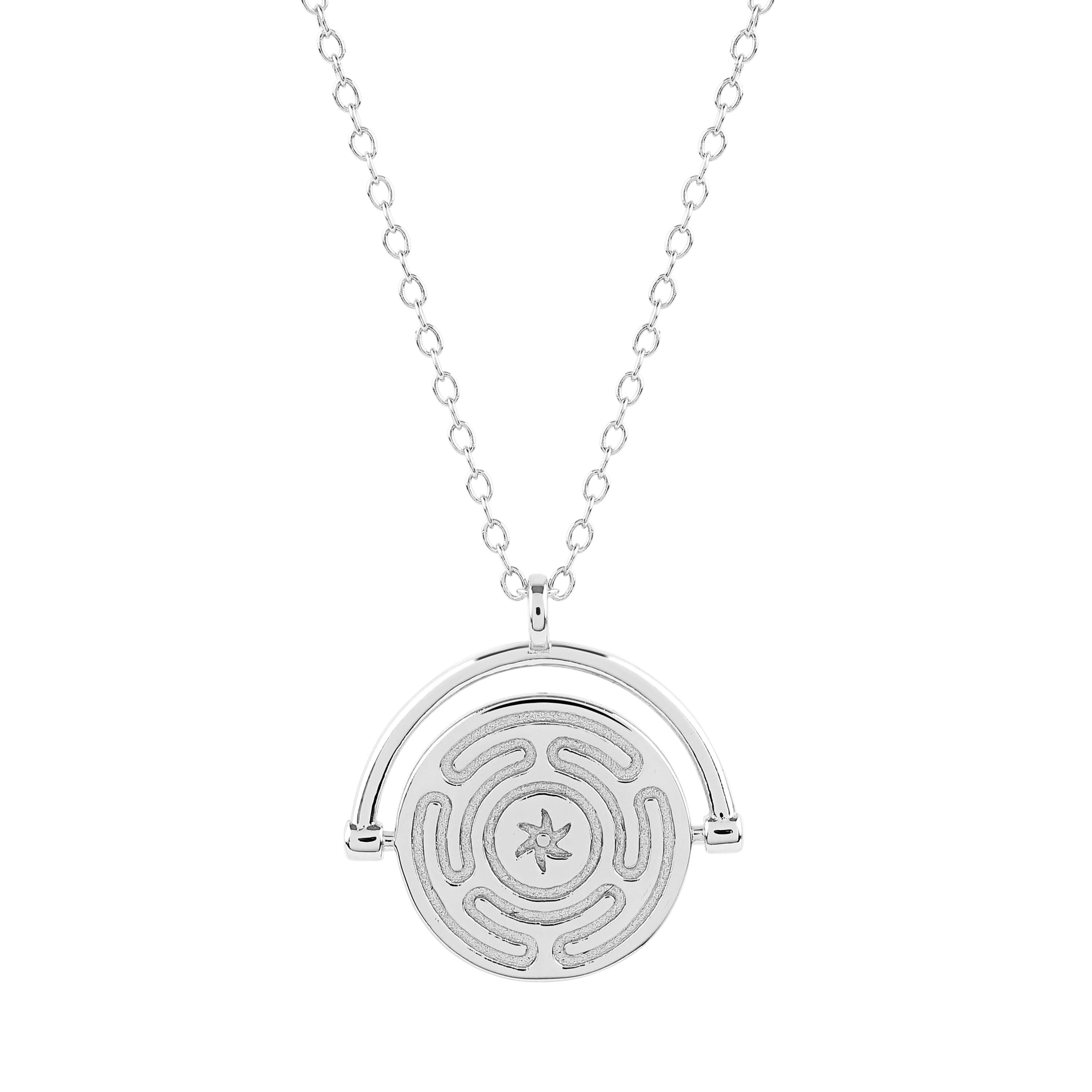 Hecate's Wheel  (Strophalos of Hecate) Necklace