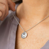 Blessings Round Disc Necklace