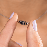Pentacle Mini Signet Ring