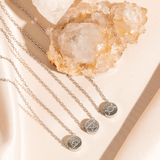 Triple Goddess Mini Pendant Necklace - 925 Sterling Silver
