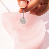 Triple Goddess Round Disc Necklace