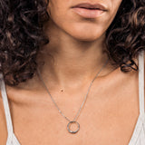 Triquetra Signet Ring Necklace