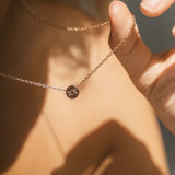 Triple Goddess Mini Pendant Necklace (Stainless Steel Version)