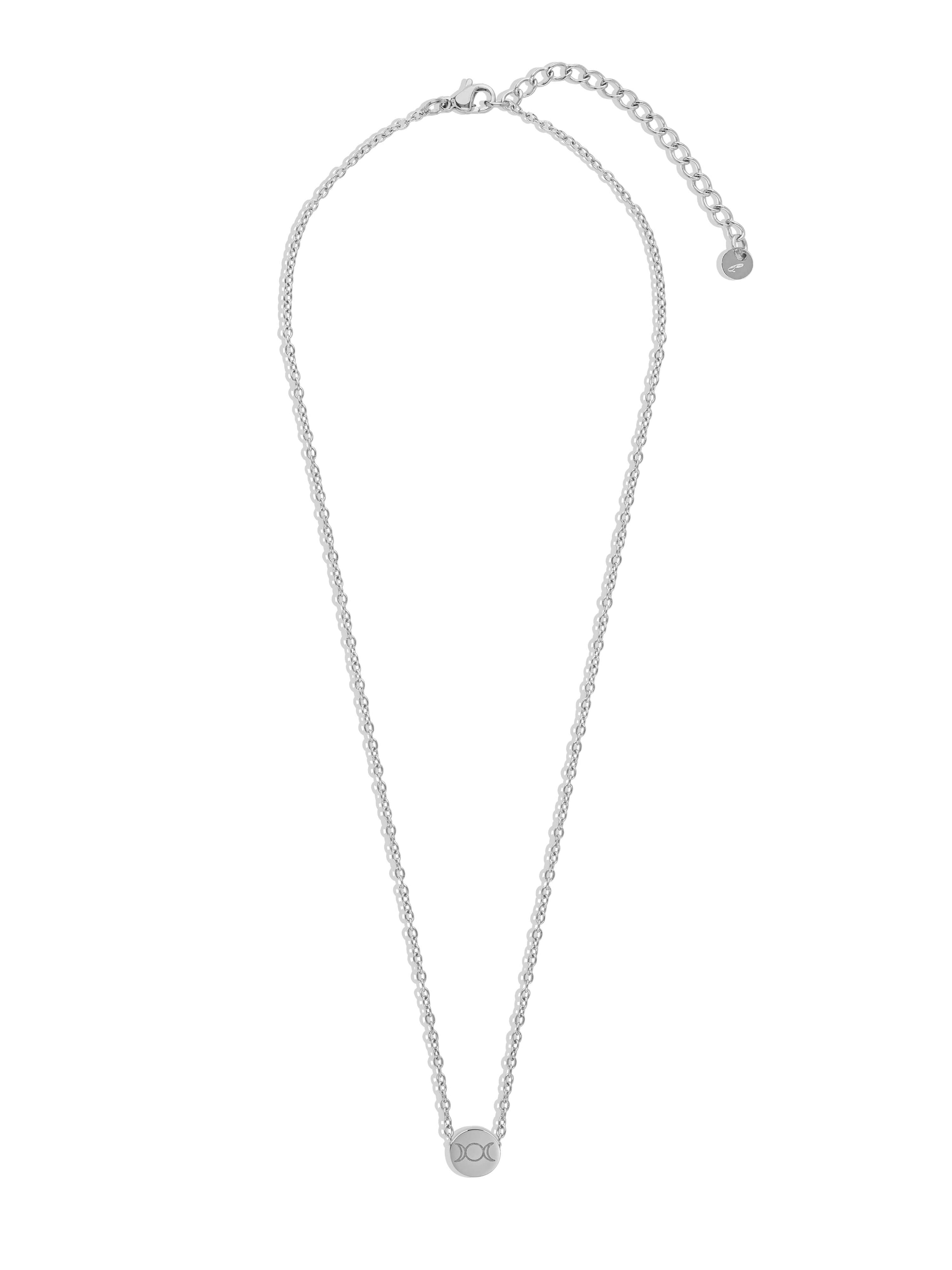 Triple Goddess Mini Pendant Necklace (Stainless Steel Version ...