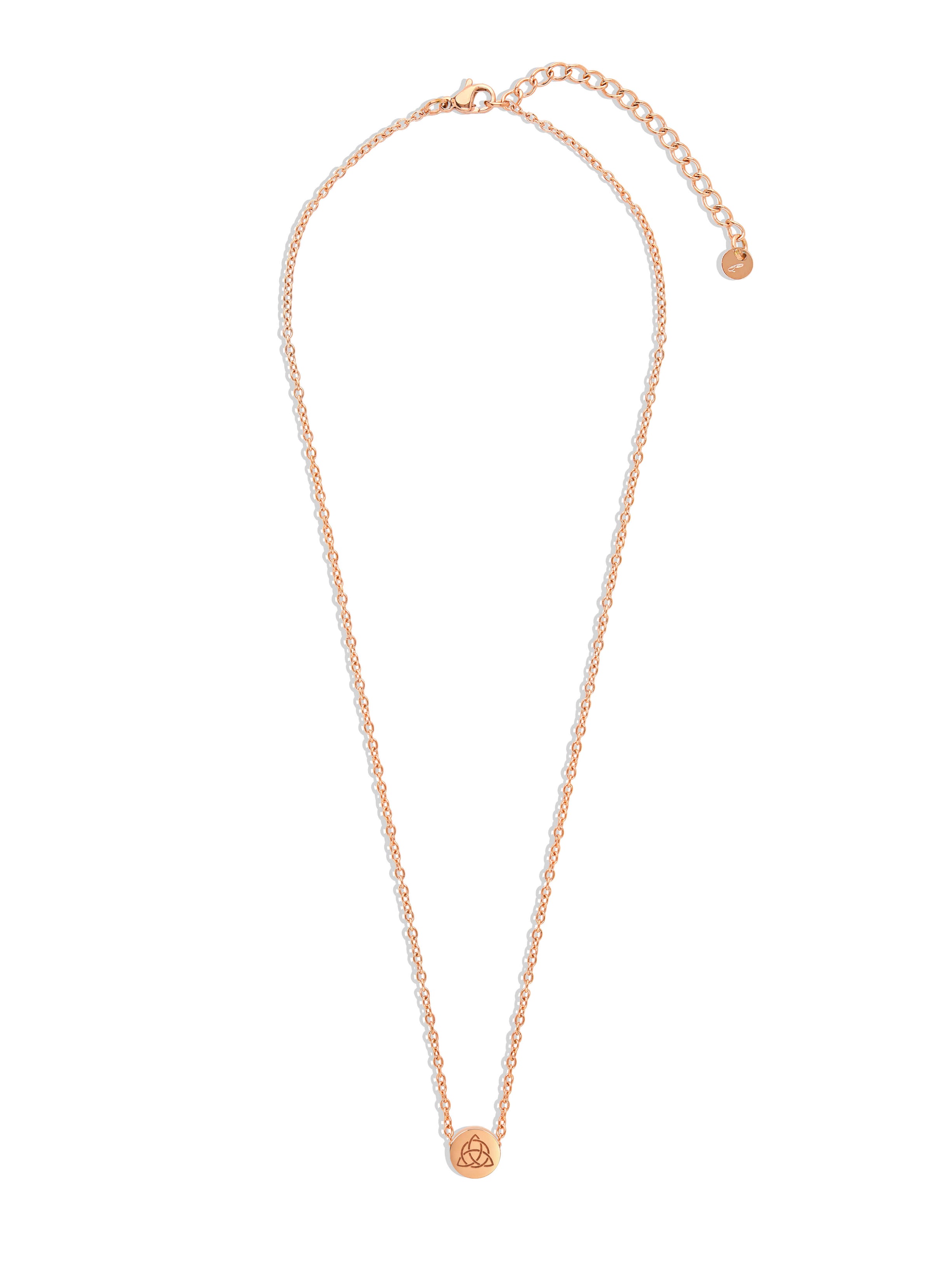 Triquetra Mini Pendant Necklace – Blessed Be Magick