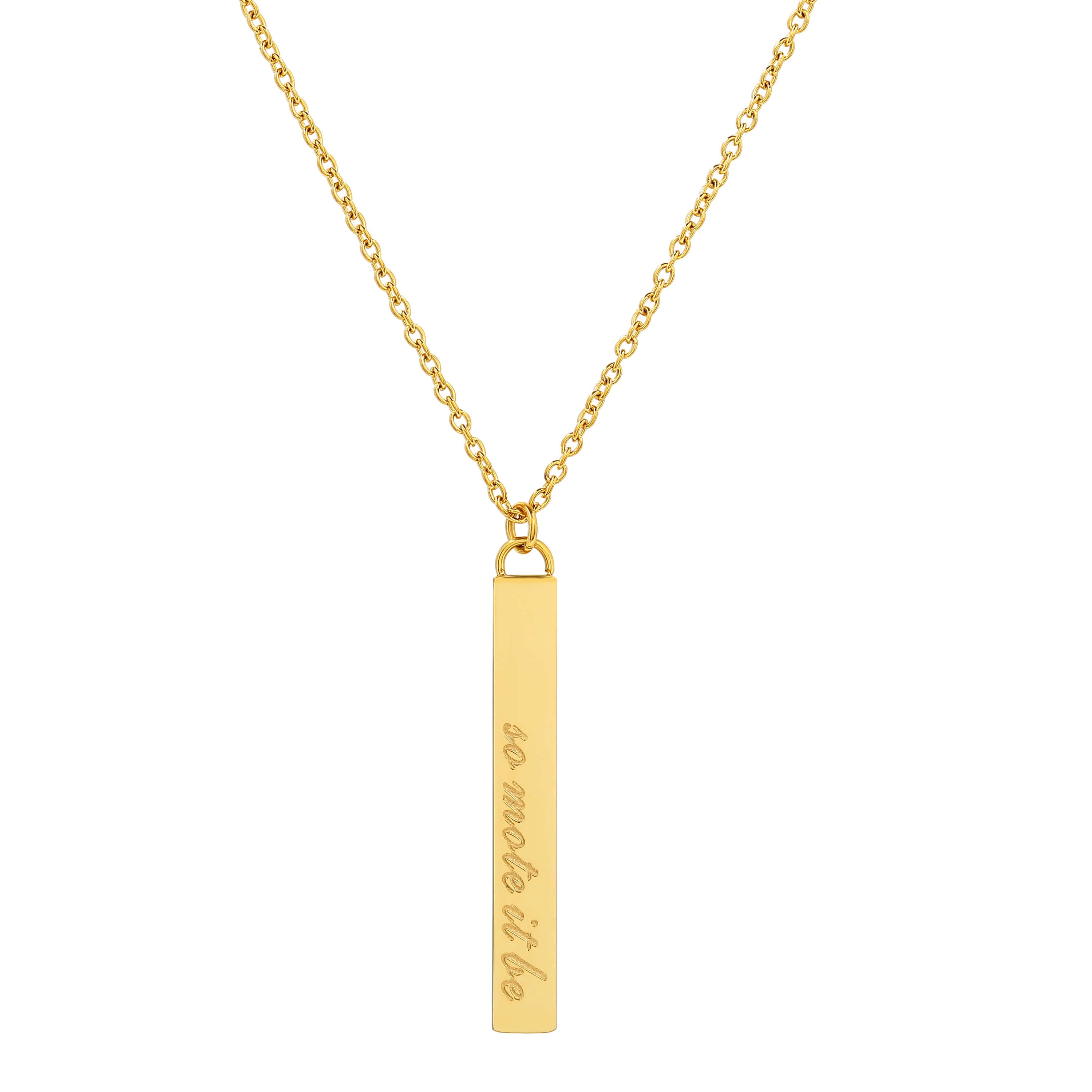 So Mote It Be Wand Necklace