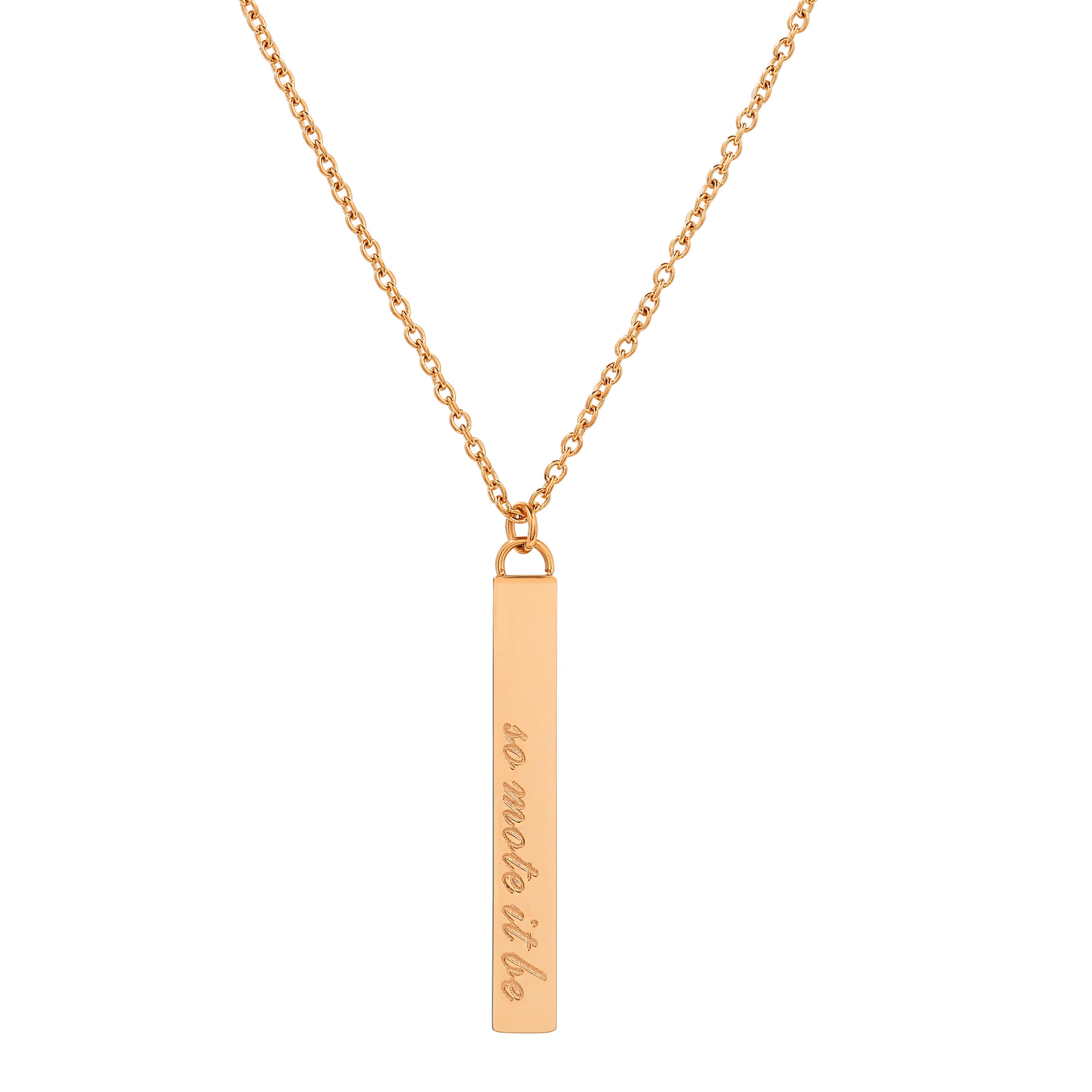 So Mote It Be Wand Necklace